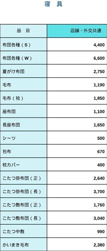 寝具